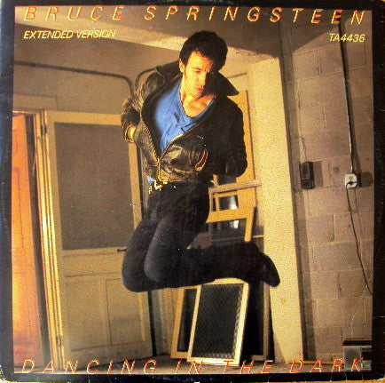 Bruce Springsteen : Dancing In The Dark (Extended Version) (12", Single, Ora)