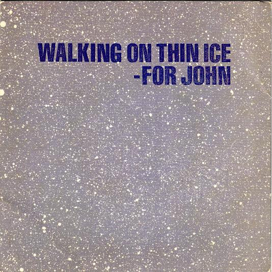 Yoko Ono : Walking On Thin Ice (7", Single, Spe)