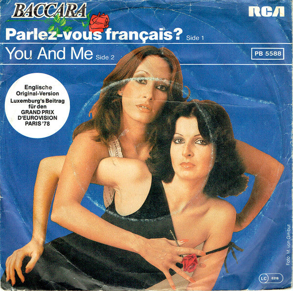 Baccara : Parlez-vous Français? (7", Single)