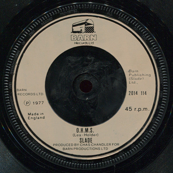 Slade : My Baby Left Me / That's All Right (7", Single)