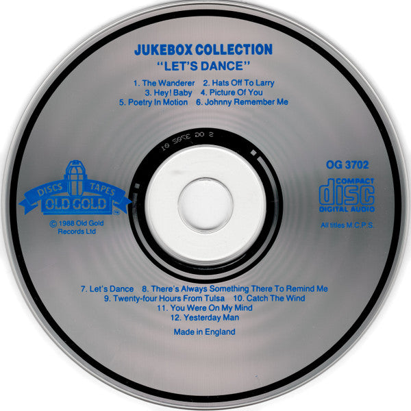 Various : Let's Dance - The Sound Of The '60's - Part 1 (CD, Comp, Mono, RM)