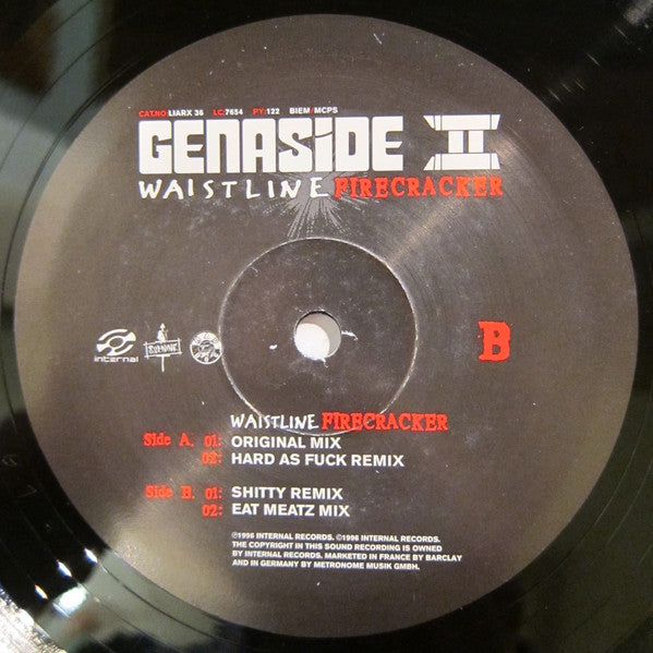 Genaside II : Waistline Firecracker (12")