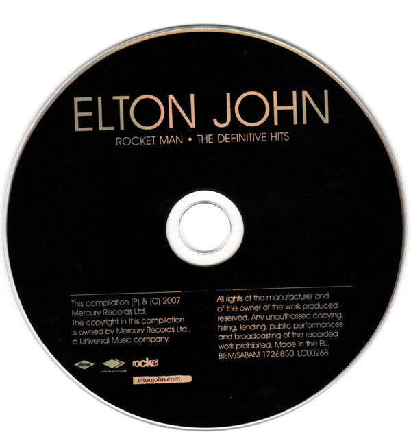 Elton John : Rocket Man ● The Definitive Hits (CD, Comp, Spe)