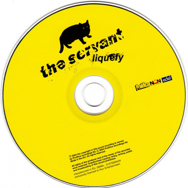 The Servant : Liquefy (CD, Single)