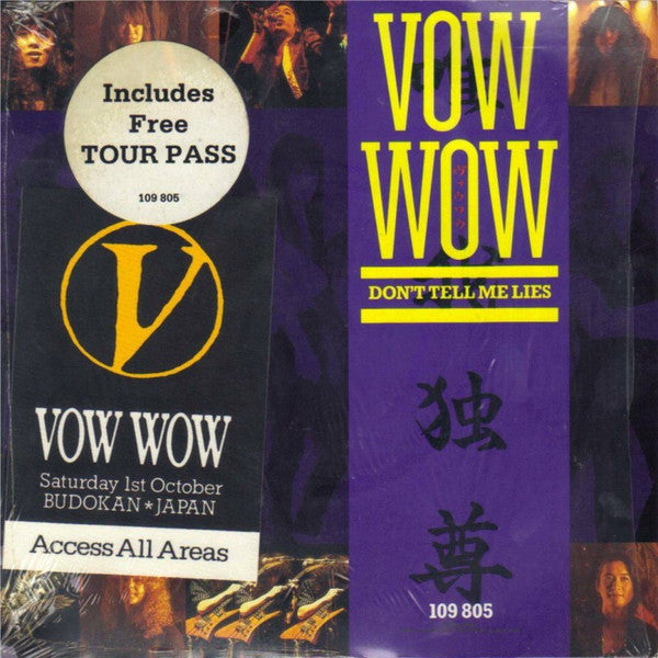 Vow Wow : Don't Tell Me Lies (7", Single)