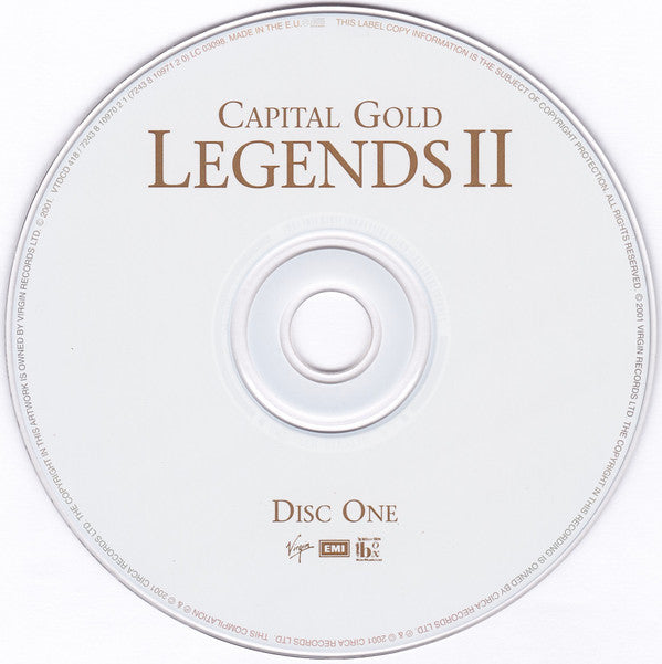Various : Capital Gold Legends II (2xCD, Comp)