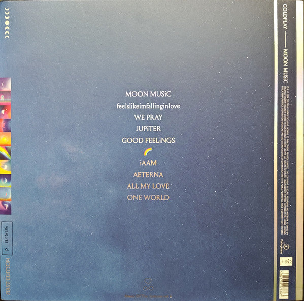 Coldplay : Moon Music (LP, Album, Ltd, Num, Pin)