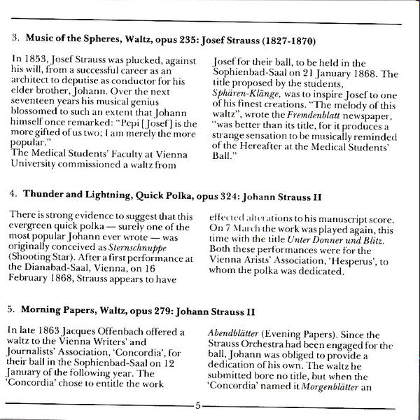 Wiener Philharmoniker ,  Willi Boskovsky : Blue Danube • Strauss Festival (CD, Comp)