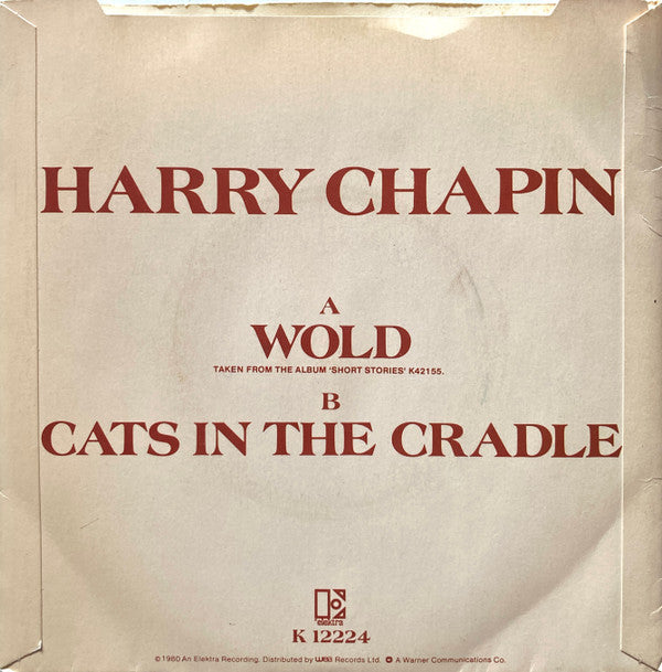 Harry Chapin : WOLD (7", Single, RE)