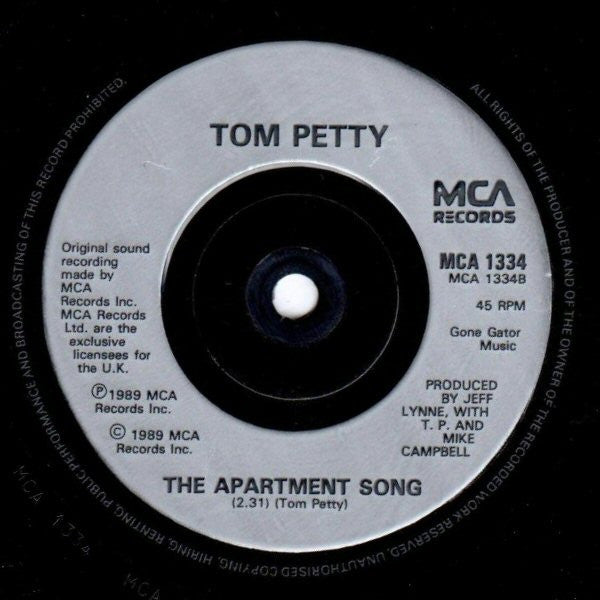 Tom Petty : I Won't Back Down (7", Sil)