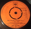 Andy Williams : Andy Williams Favourites Volume 1 (7", EP)