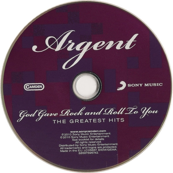 Argent : God Gave Rock And Roll To You - The Greatest Hits (CD, Comp)