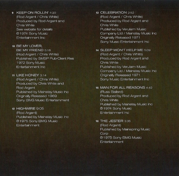 Argent : God Gave Rock And Roll To You - The Greatest Hits (CD, Comp)