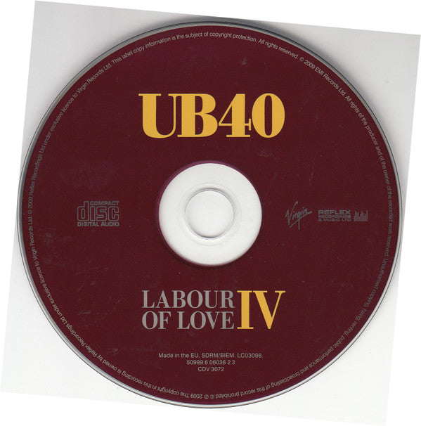 UB40 : Labour Of Love IV (CD, Album, Dig)