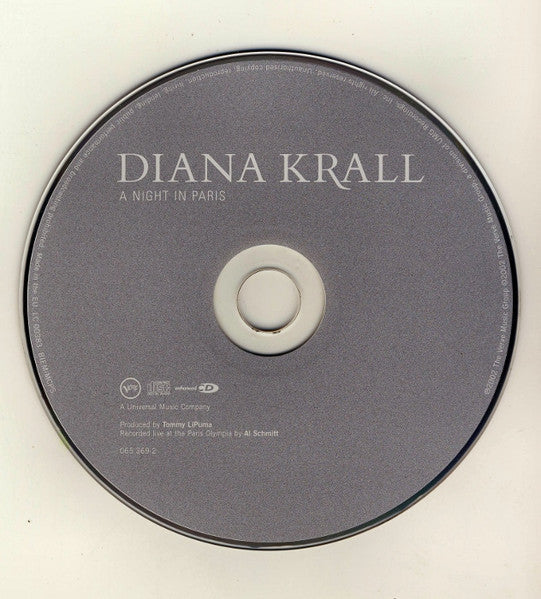 Diana Krall : A Night In Paris (CD, Album, Enh, S/Edition, DIS)