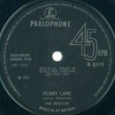 The Beatles : Strawberry Fields Forever / Penny Lane (7", Single, Mono, Sol)