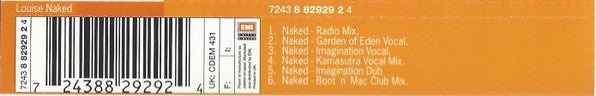 Louise : Naked (The Mixes) (CD, Single, CD1)