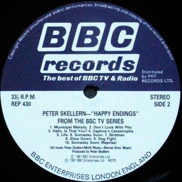 Peter Skellern : Happy Endings (LP)