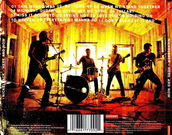 Nickelback : Here And Now (CD, Album)