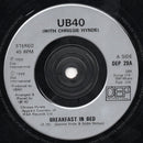 UB40 With Chrissie Hynde : Breakfast In Bed (7", Single, Sil)