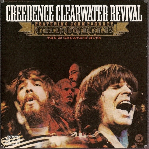 Creedence Clearwater Revival Featuring John Fogerty : Chronicle (The 20 Greatest Hits) (CD, Comp, RE)
