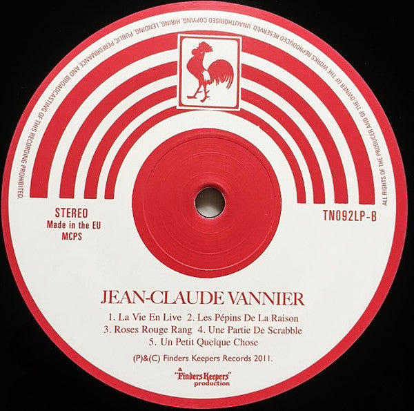Jean-Claude Vannier : Roses Rouge Sang (LP, Album)
