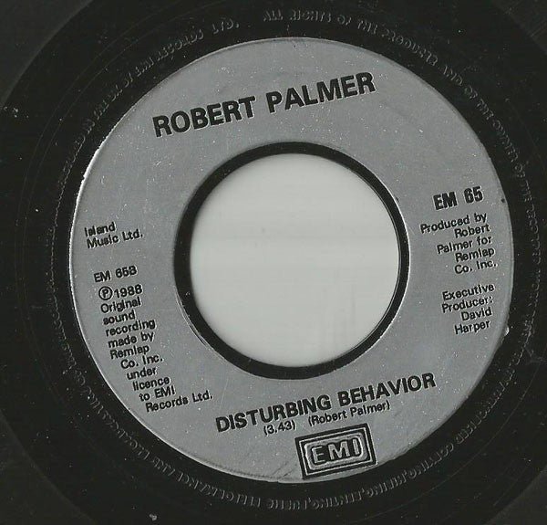 Robert Palmer : She Makes My Day (7", Single, Sil)
