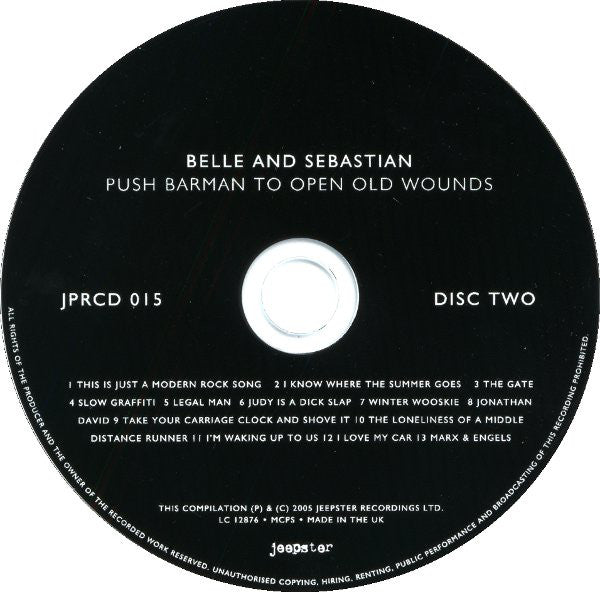 Belle & Sebastian : Push Barman To Open Old Wounds (2xCD, Comp, RE, RM)