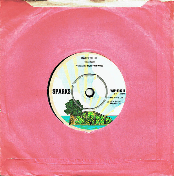 Sparks : This Town Ain't Big Enough For Both Of Us (7", Single, Kno)