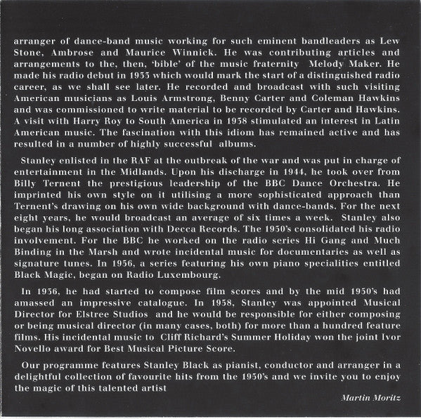Stanley Black : Black Magic (CD, Comp)