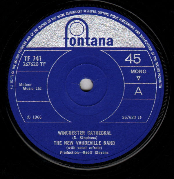 The New Vaudeville Band : Winchester Cathedral (7", Single, Sol)