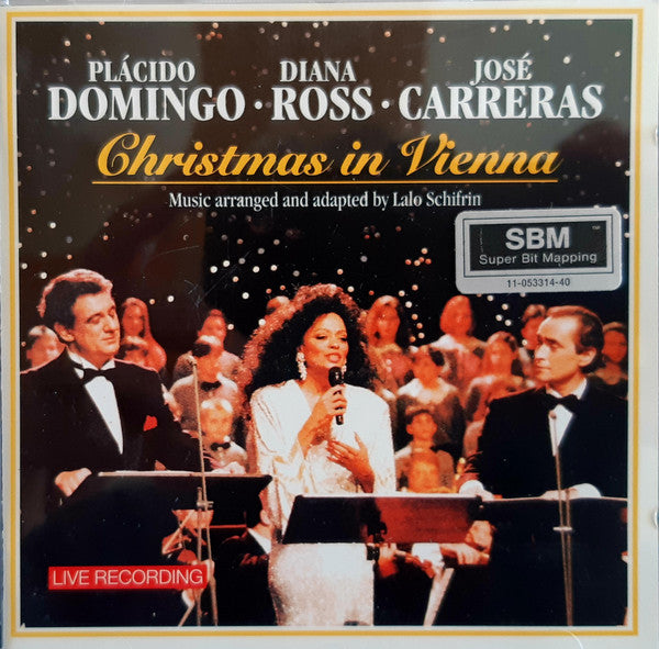 Placido Domingo · Diana Ross · José Carreras : Christmas In Vienna (CD, Album, SBM)