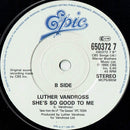 Luther Vandross : Give Me The Reason (7")