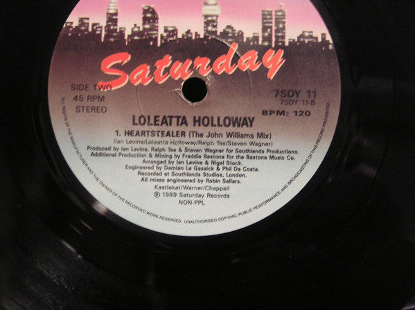 Loleatta Holloway : Heartstealer (7")