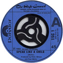 The Style Council : Speak Like A Child (7", Single, Blu)