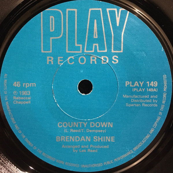 Brendan Shine : County Down (7")