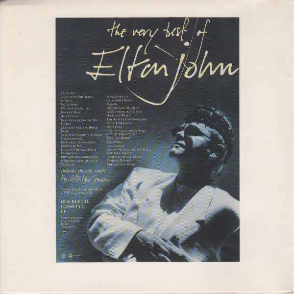 Elton John : Elton John's Christmas E.P. (7", EP, Gat)