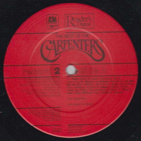 Carpenters : The Best Of The Carpenters (4xLP, Comp + Box, Comp)