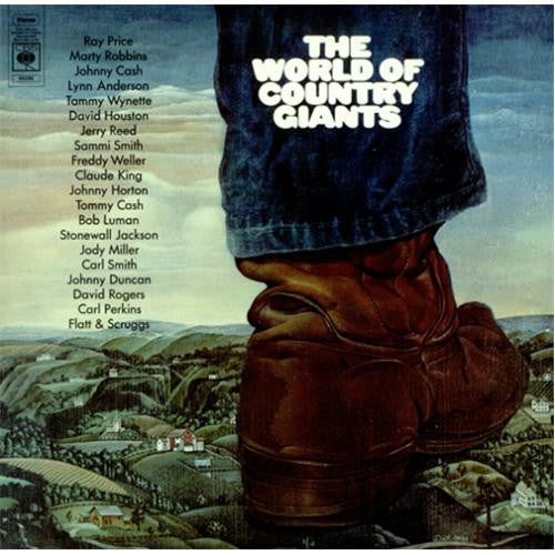 Various : The World Of Country Giants (2xLP, Comp)