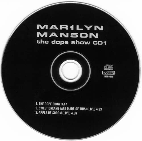 Marilyn Manson : The Dope Show (CD, Single, CD1)