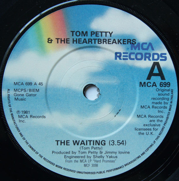 Tom Petty And The Heartbreakers : The Waiting (7", Single)