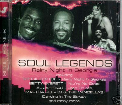 Various : Soul Legends (Rainy Night In Georgia) (CD, Comp)