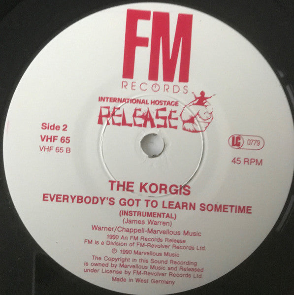 The Korgis : Everybody's Got To Learn Sometime (7", Single)