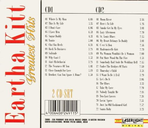 Eartha Kitt : Greatest Hits (2xCD, Comp + Box)