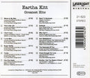 Eartha Kitt : Greatest Hits (2xCD, Comp + Box)
