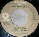 Nat King Cole : Unforgettable / Somewhere Along The Way (7", RE, Los)