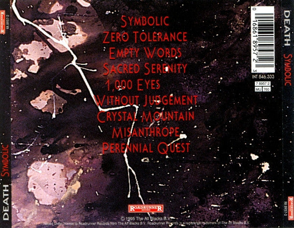 Death (2) : Symbolic (CD, Album)