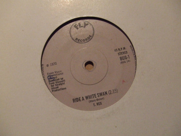 T. Rex : Ride A White Swan (7", Single, Sol)