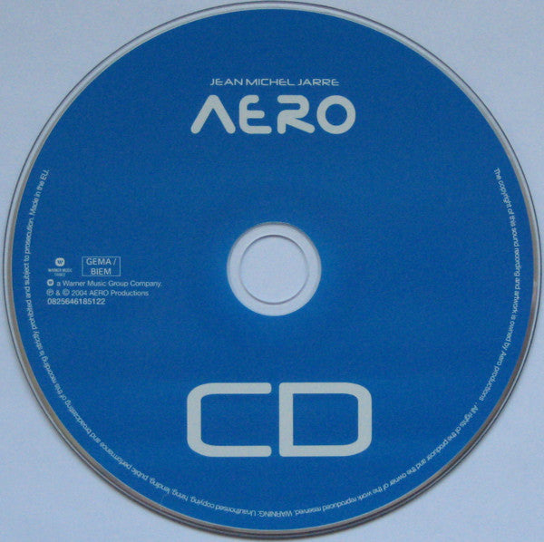Jean-Michel Jarre : Aero (CD + DVD-V, Multichannel, PAL + Album, Sup)