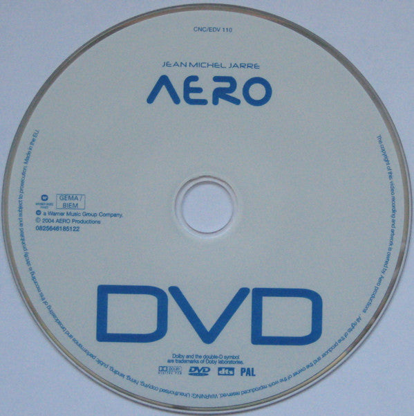 Jean-Michel Jarre : Aero (CD + DVD-V, Multichannel, PAL + Album, Sup)